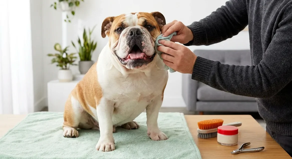 bulldog grooming tips — Essential Bulldog Grooming: Wrinkle Care, Coat & Nail Tips